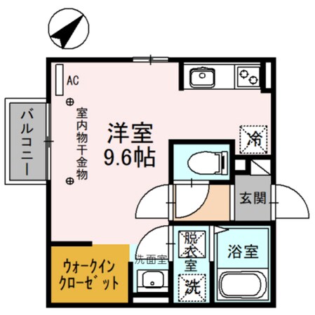 レグレス野村の物件間取画像